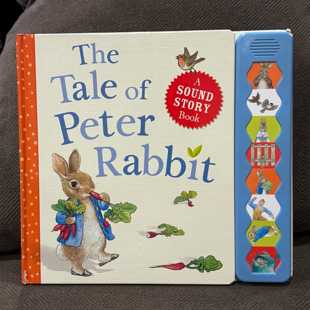 Sound Story Book Tale Of Peter Rabbit Hard Cover